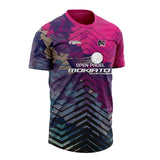 Camiseta Técnica Open Padel Mokiato Rosa - Hombre