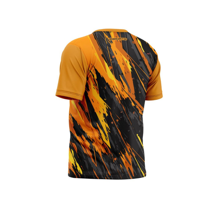 Camiseta Técnica de Running Orange - Hombre - MokiatoSports