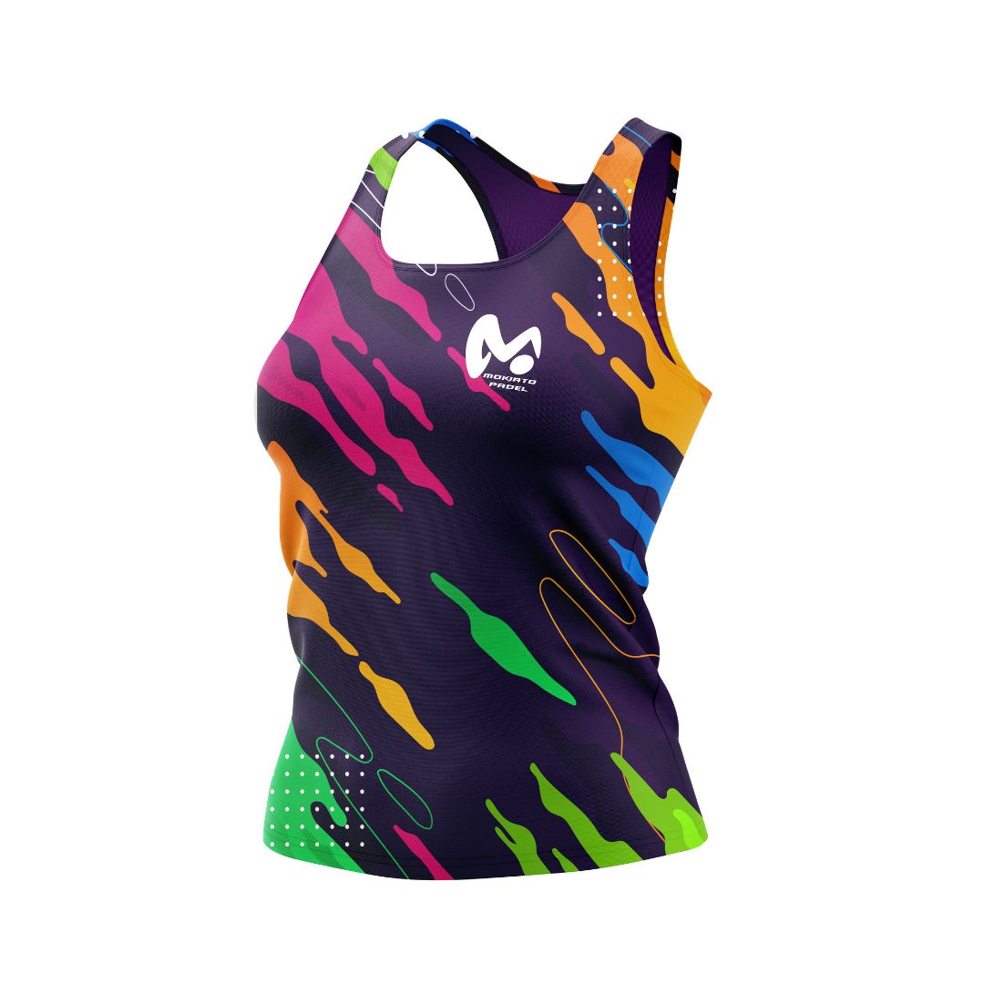 Camiseta Tirantes de Pádel Tiger - Mujer - MokiatoSports