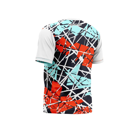 Camiseta Técnica de Fitness Lines - Hombre - MokiatoSports