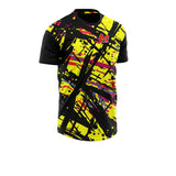 Camiseta Técnica de Fitness Black & Yellow - Hombre - MokiatoSports