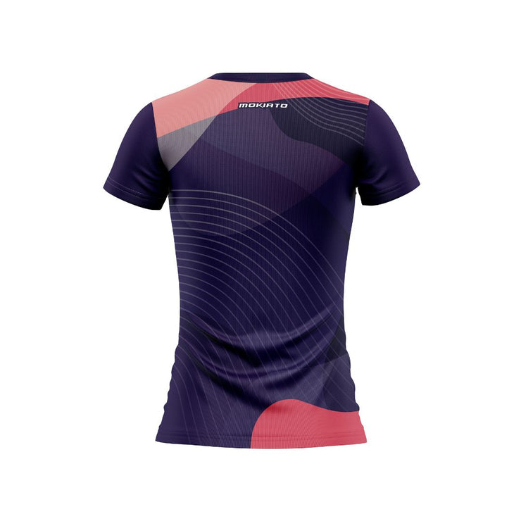Camiseta Técnica de Fitness Purple - Mujer - MokiatoSports