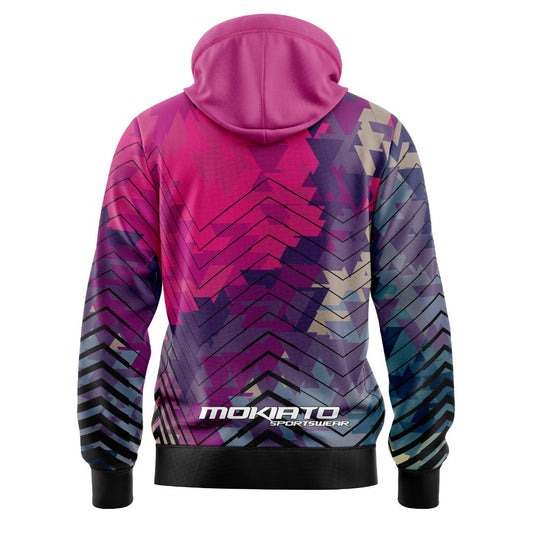 Sudadera Open Padel Mokiato Rosa