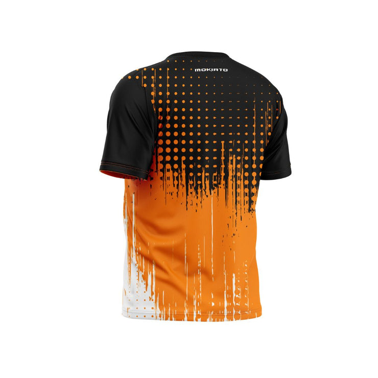 Camiseta Técnica Pádel Orange Vibes - Hombre - MokiatoSports