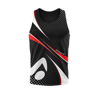Camiseta Tirantes de Running Black - Hombre - MokiatoSports
