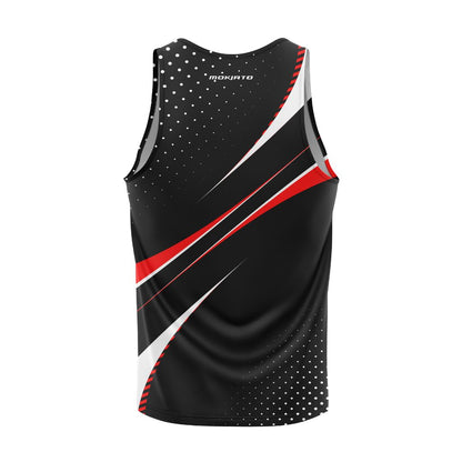 Camiseta Tirantes de Running Black - Hombre - MokiatoSports