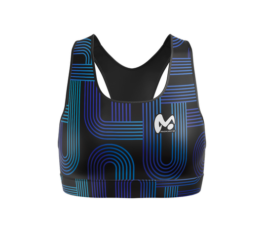 Lignes bleues supérieures