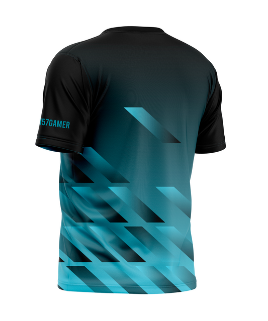 T-shirt Technique Padel Noir & Jaune